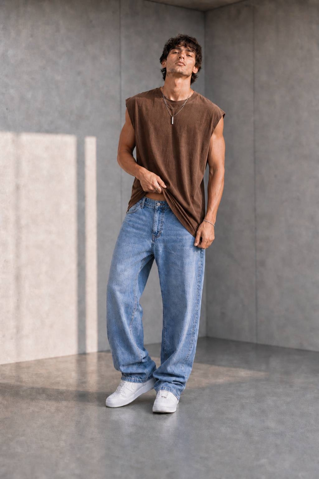 Kahve 30/2 Oversize Atlet